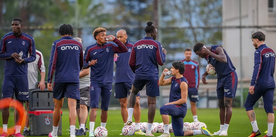 Trabzonspor'da Hazırlıklar Sürüyorum