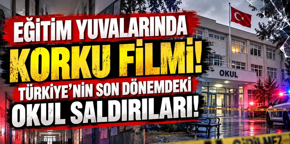 Eğitim yuvalarında korku filmi! Türkiye'nin son dönemdeki okul saldırıları