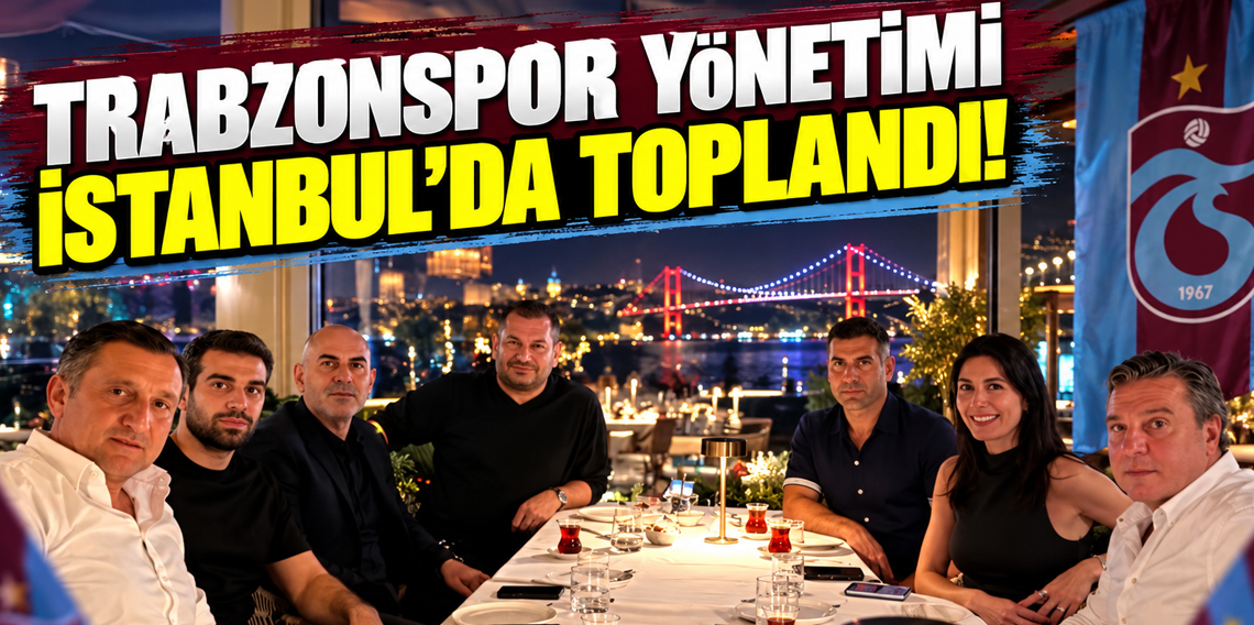 Trabzonspor yönetimi İstanbul’da buluştu! Nevzat Kaya’nın doğum gününde dikkat çeken kare