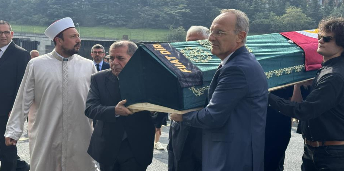 Ali Fuat Diriker için RAMS Park'ta tören yapıldı