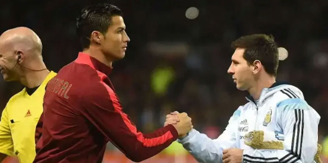 Ronaldo'dan Messi'ye veda mesajı!