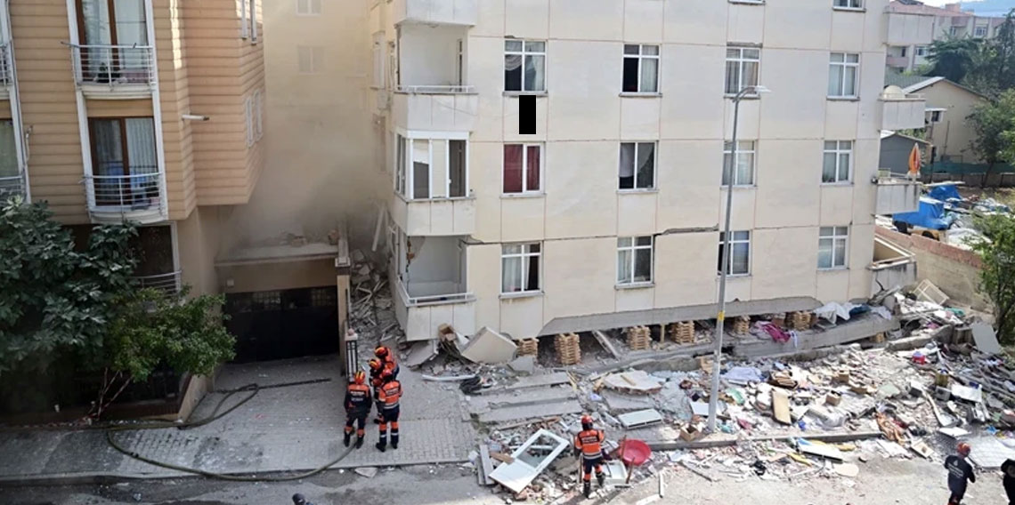 Maltepe'de çöken binaya ilişkin 2 kişi gözaltına alındı