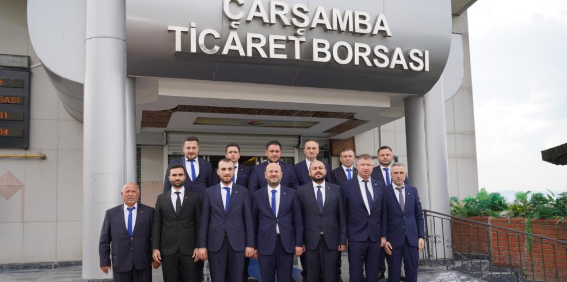 Çarşamba Ticaret Borsası Başkanı Selim Yılmaz mazbatasını aldı