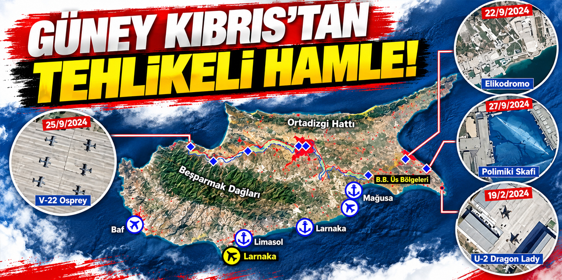 Güney Kıbrıs’tan Doğu Akdeniz’de 205 milyon euroluk askeri üs planı