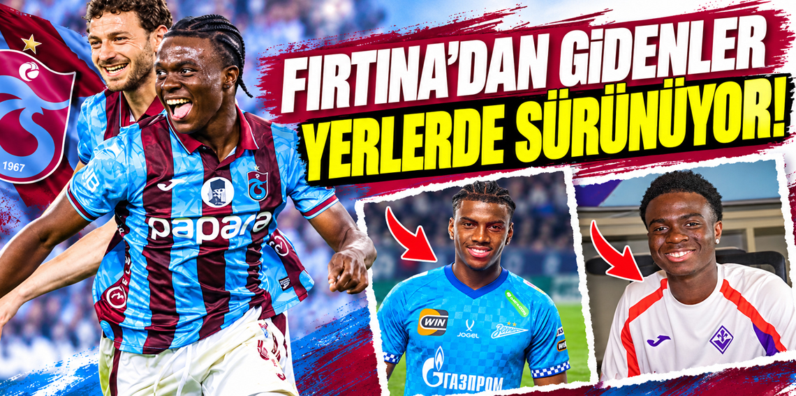 Trabzonspor'dan Gidenlerin Performansları Adeta Sürünüyor