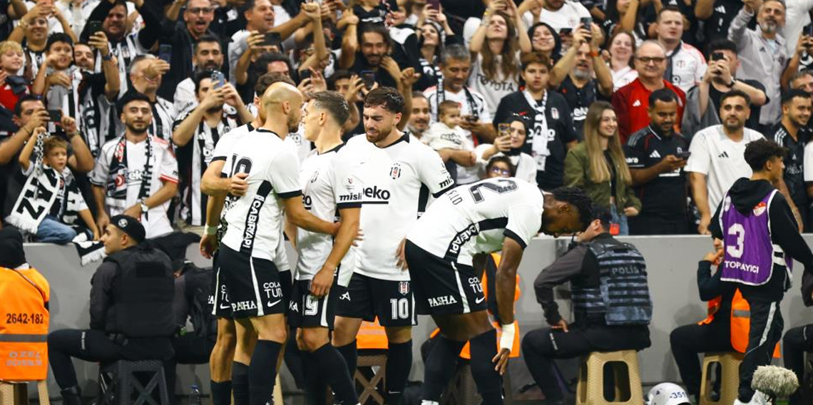 Beşiktaş’ın evindeki yenilmezlik serisi 8 maça çıktı