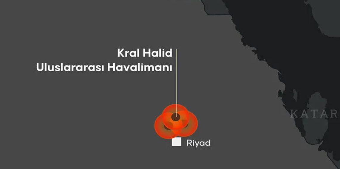 4 ülkeden Suudi Arabistan'daki Kral Halid Uluslararası Havalimanı saldırısına kınama