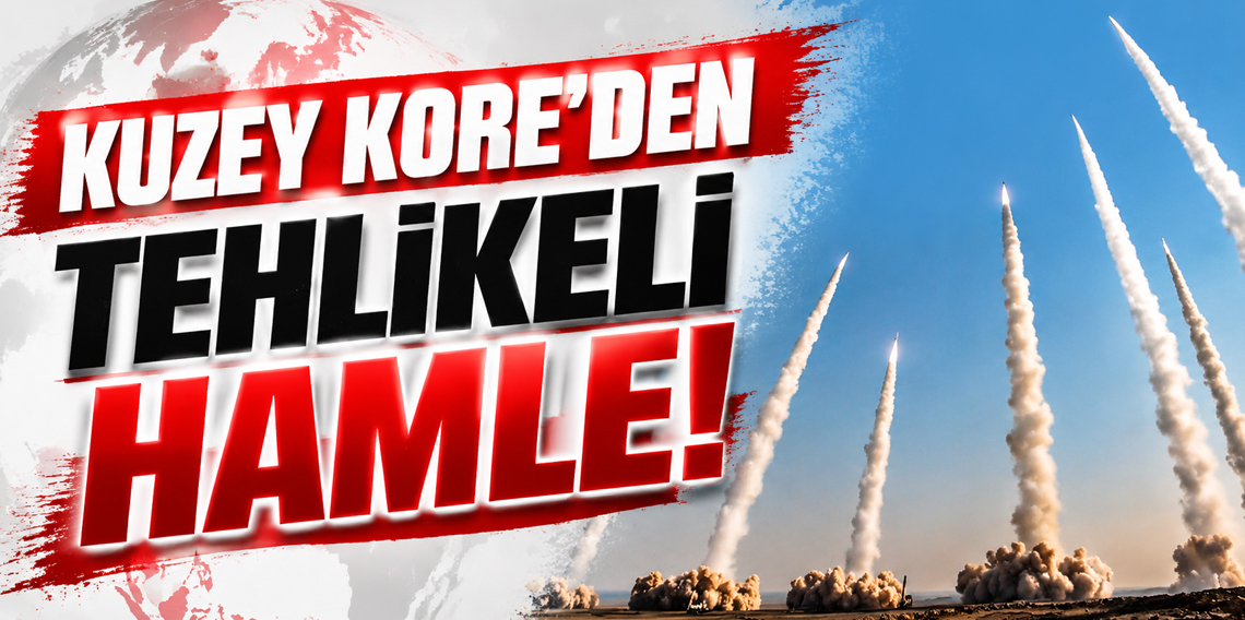 Kuzey Kore'den Doğu Denizi istikametine birden fazla balistik füze