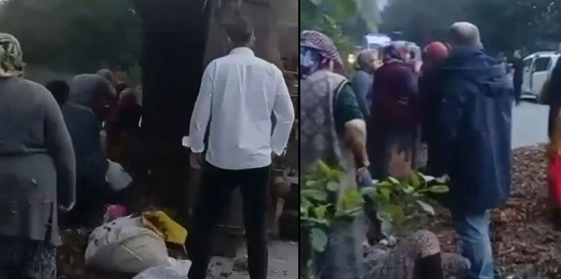 Düzce’de traktör römorku devrildi: 11 kişi yaralandı