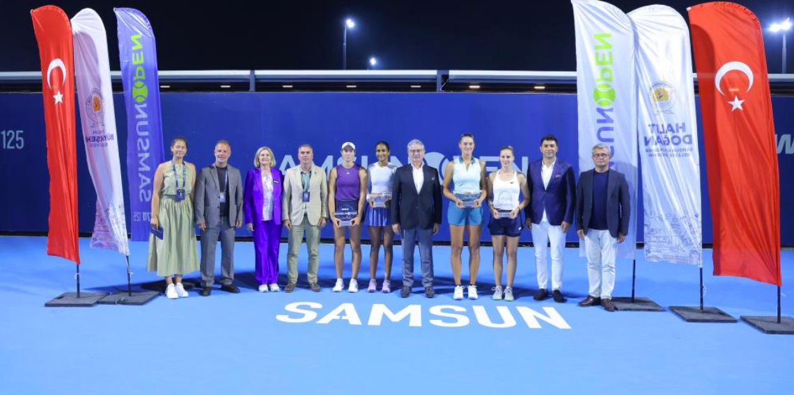 Samsun Open WTA 125’te şampiyonlar belli oldu