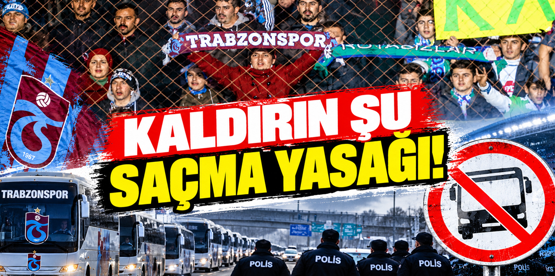 Trabzonspor'dan tarihi çağrı: Deplasman yasağı kaldırılsın!