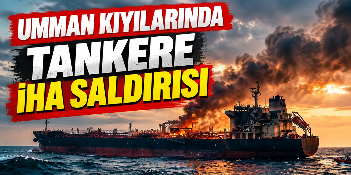 Umman kıyılarındaki tankere İHA saldırısı