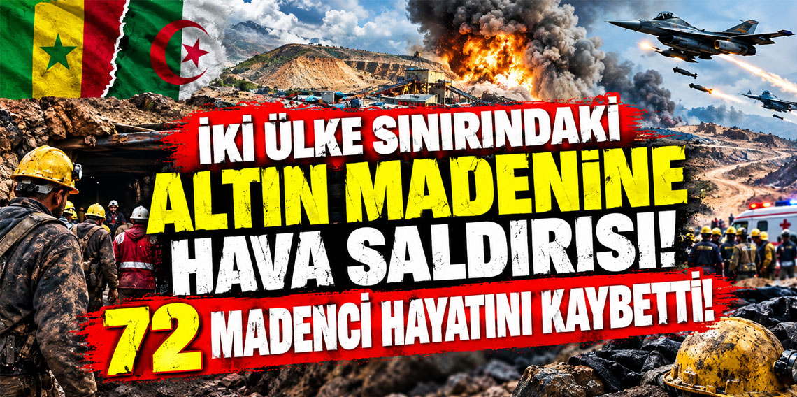 İki ülke sınırındaki altın madenine hava saldırısı! 72 madenci hayatını kaybetti