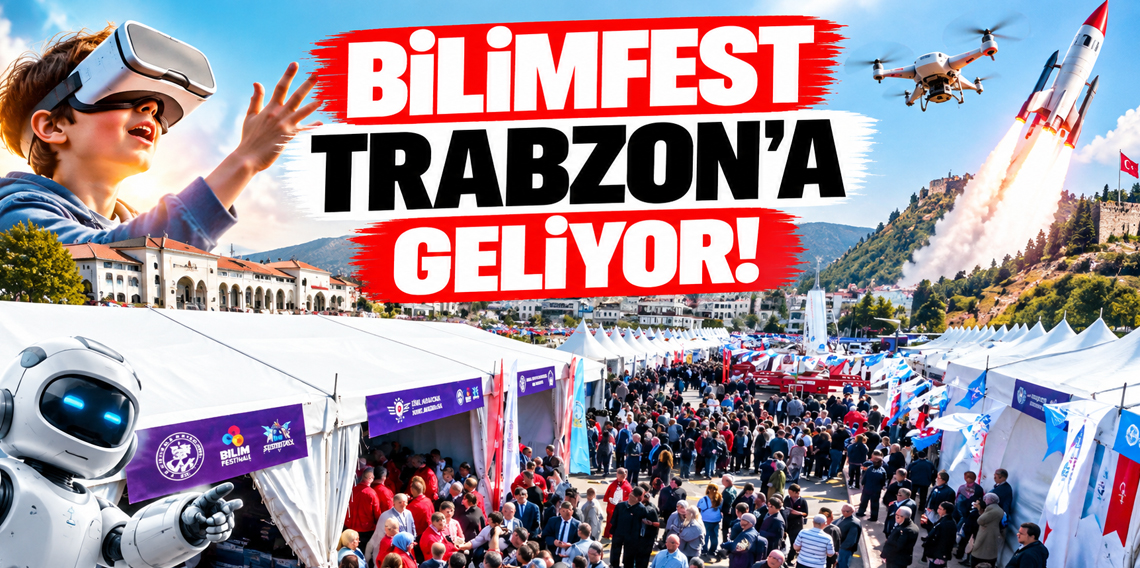 Bilimfest Trabzon'a Geliyor! 22 Ekim’de kapılarını açıyor!