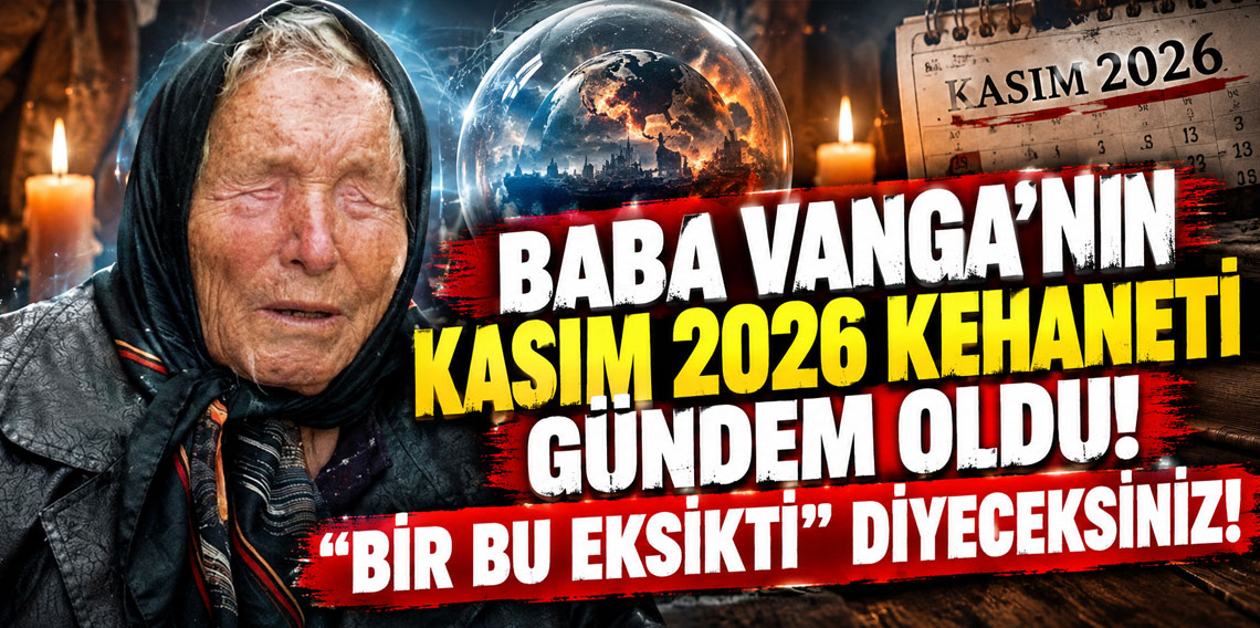Baba Vanga'nın Kasım 2026 kehaneti gündem oldu! ''Bir bu eksikti'' diyeceksiniz
