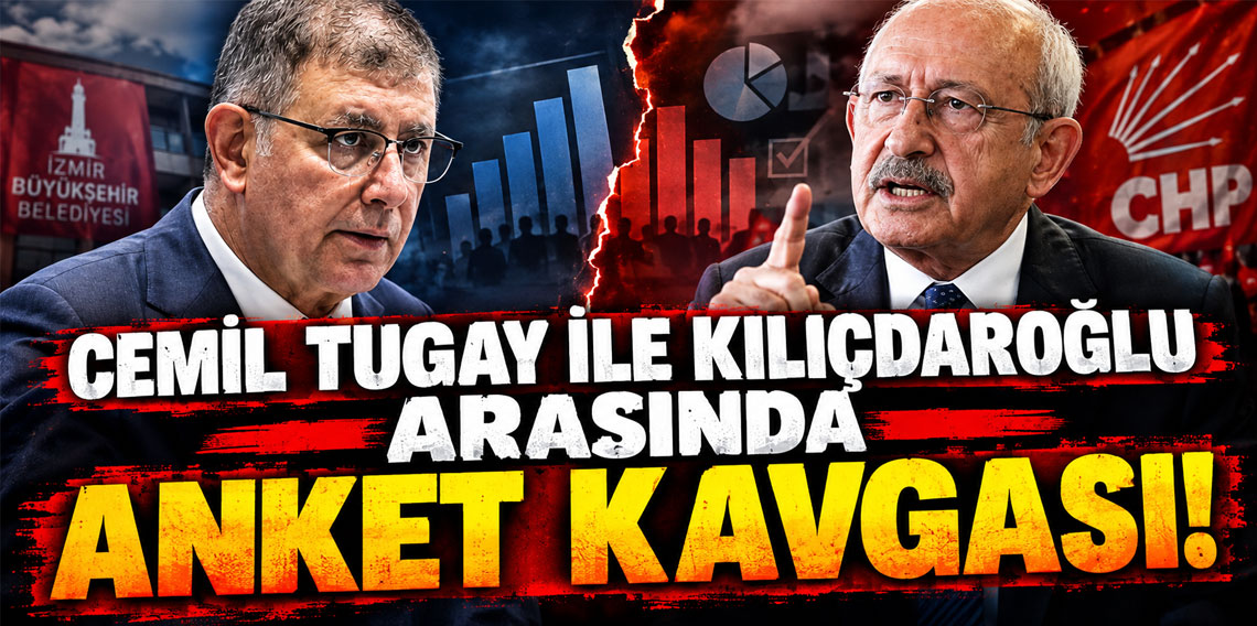 Cemil Tugay ile Kılıçdaroğlu arasında anket kavgası!
