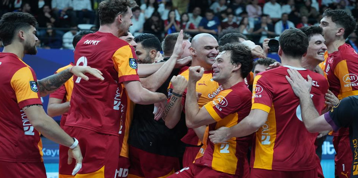  Voleybolda Şampiyonlar Kupası'nı kazanan Galatasaray