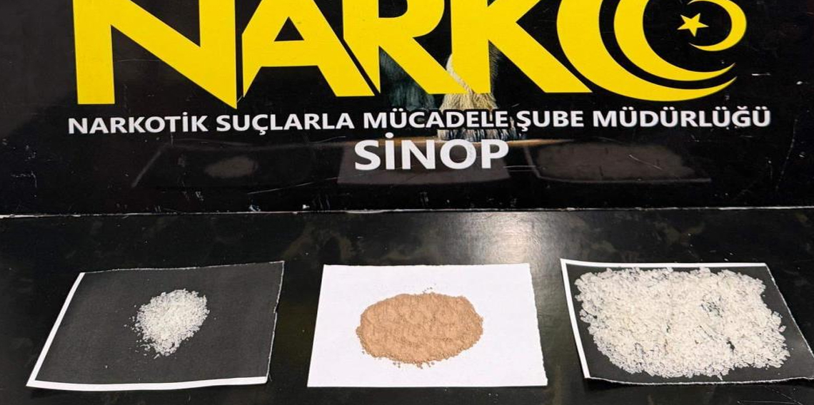 Sinop'ta uyuşturucu operasyonu: 1 tutuklama