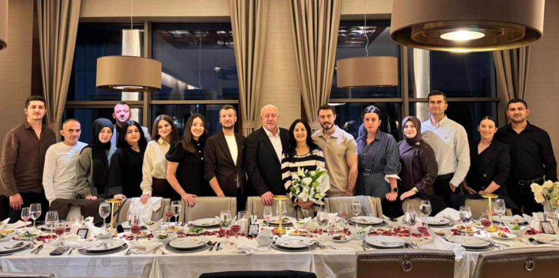 Kazım Yılmaz'a veda yemeği