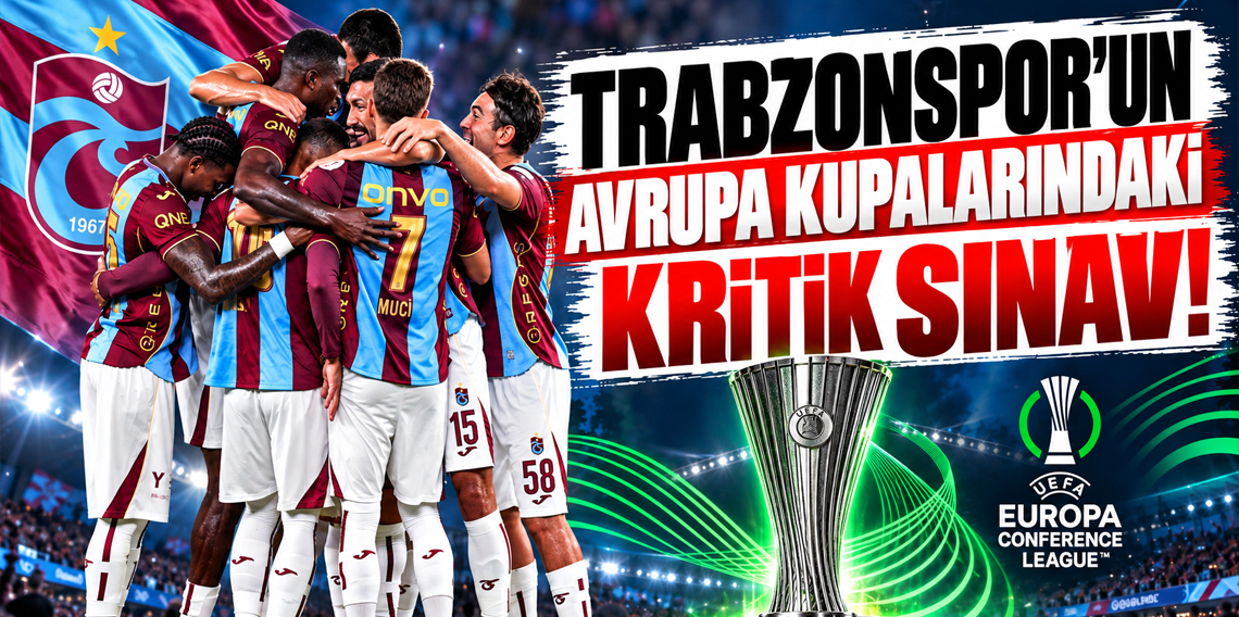 Trabzonspor Avrupa’da 158. sınavında! Hedef KuPS deplasmanında 3 puan