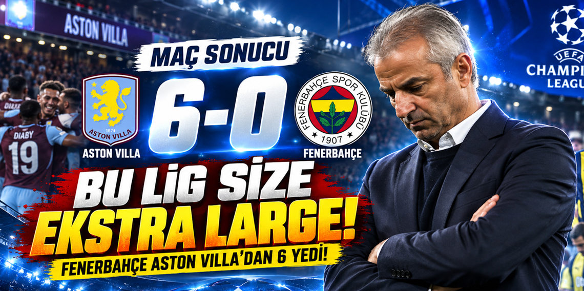 Fenerbahçe Devler Ligi'nde hezimete uğradı