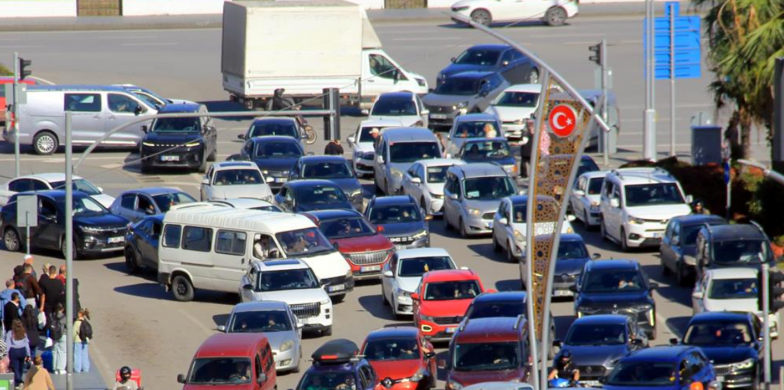 Samsun'da trafiğe kayıtlı taşıt sayısı 561 bin 782’ye ulaştı
