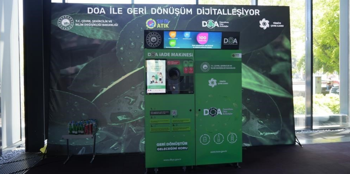 DOA’da 100 bin ambalaj hedefine ulaşan ilk katılımcı Samsun’dan