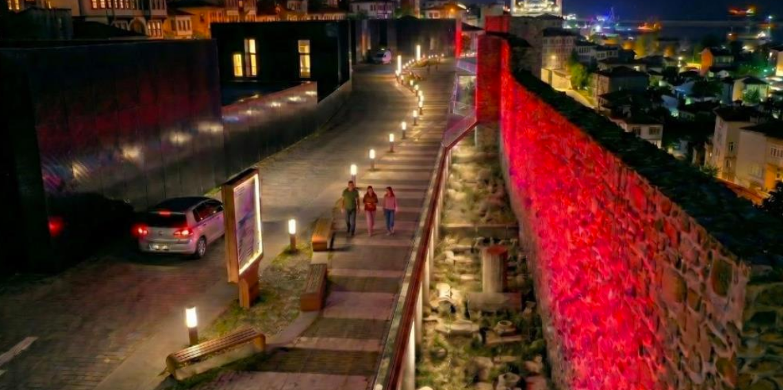 Trabzon'da tarihi surlara 124 milyon liralık dokunuş