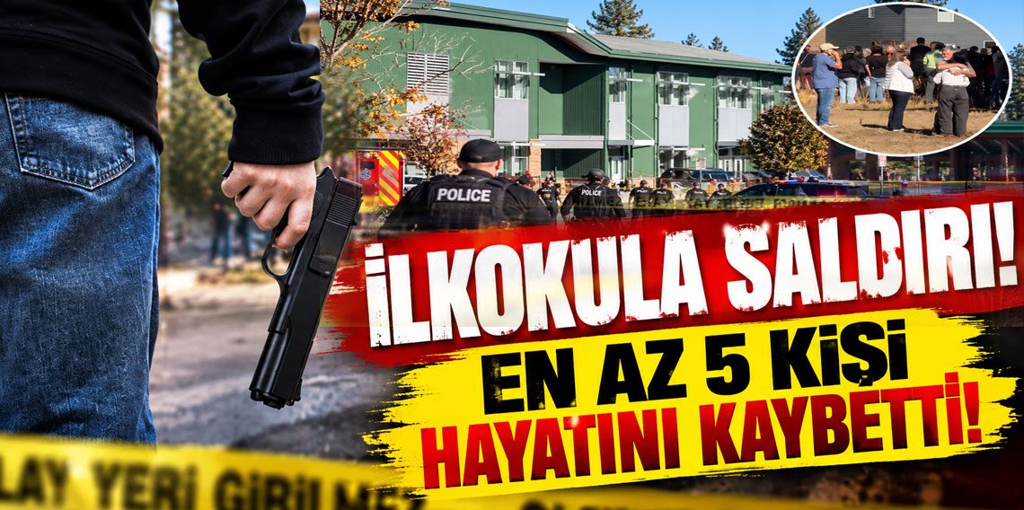 ABD’de ilkokula silahlı saldırı! En az 5 kişi hayatını kaybetti