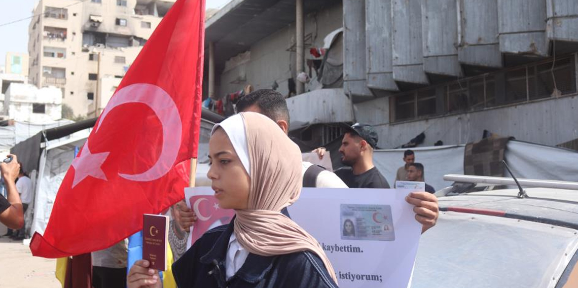 Gazze'deki Türk vatandaşlarından Türkiye'ye tahliye çağrısı