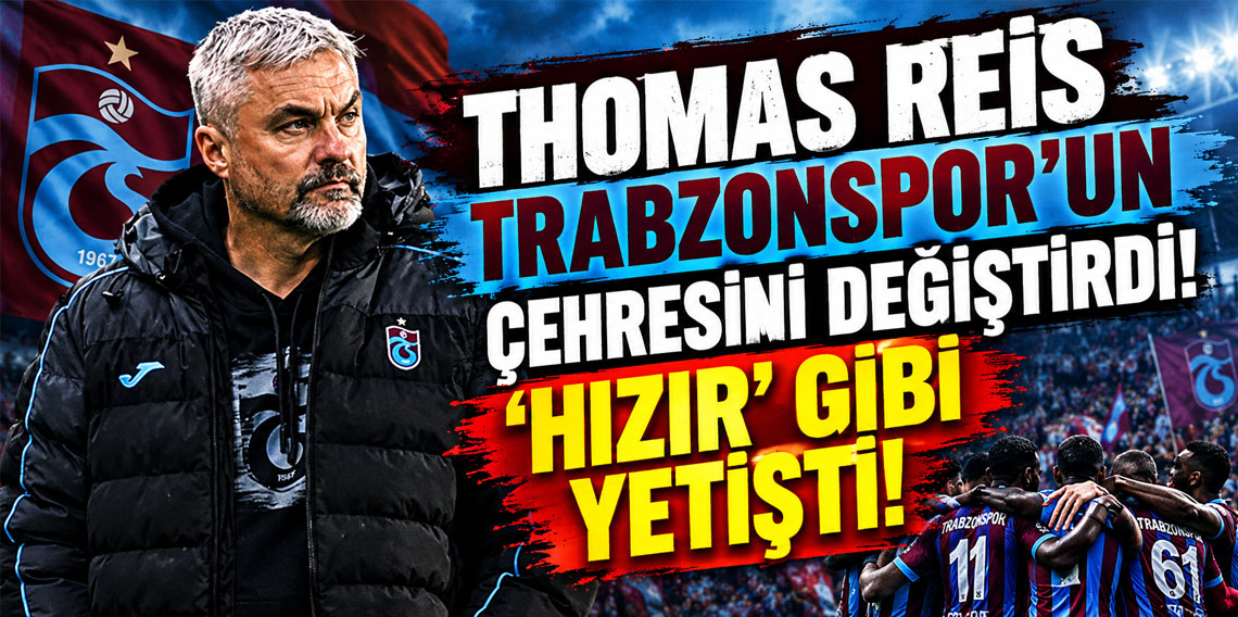 Thomas Reis Trabzonspor'un çehresini değiştirdi! 'Hızır' gibi yetişti!