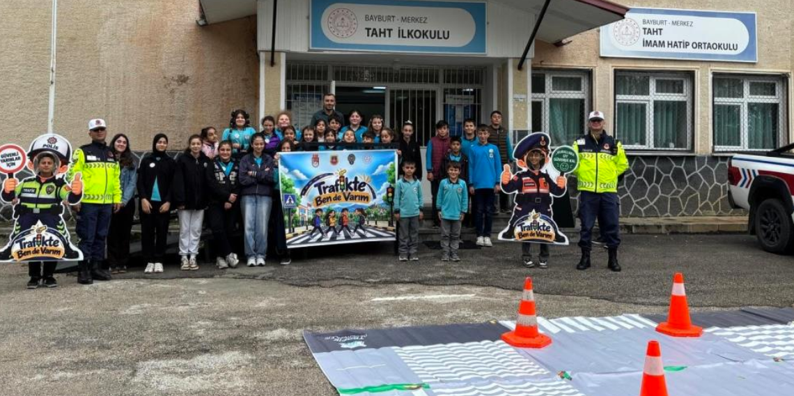 ‘Trafikte Ben de Varım' projesi köy okulunda başladı