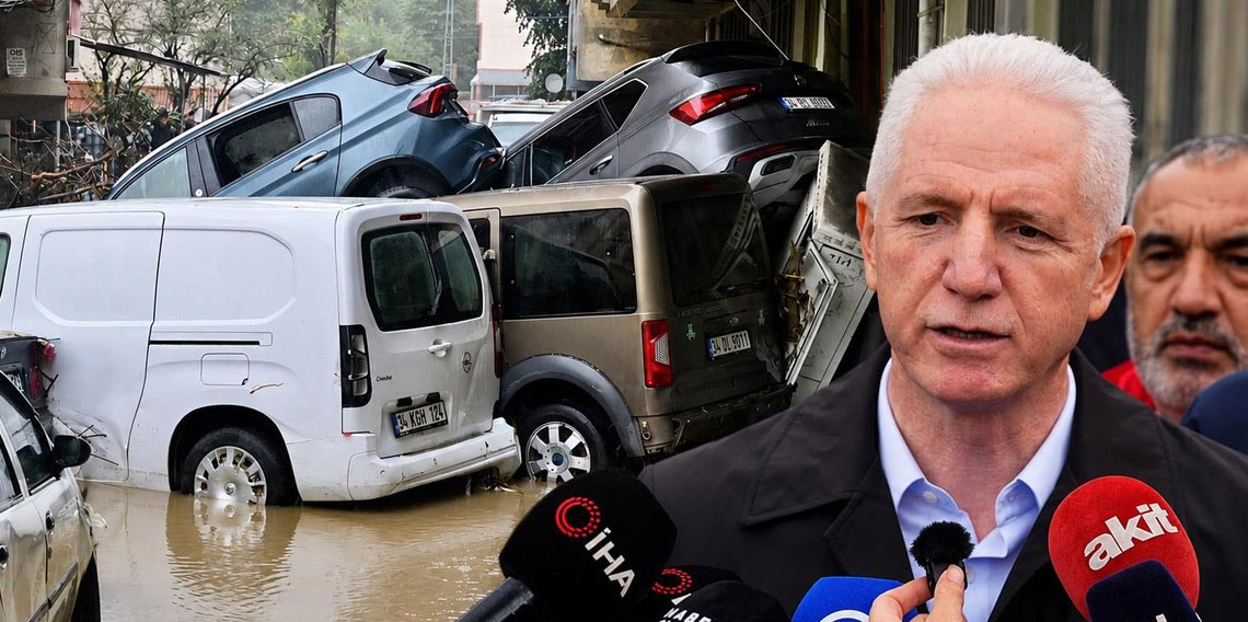 İstanbul Valisi Davut Gül: Dere yatağını işgal eden yerler yıkılacak