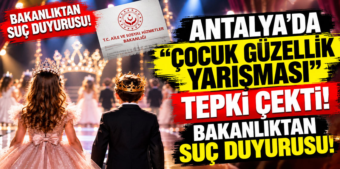 4 yaşındaki çocukları güzellik yarışmasına sokacaklardı! Bakanlık devrede