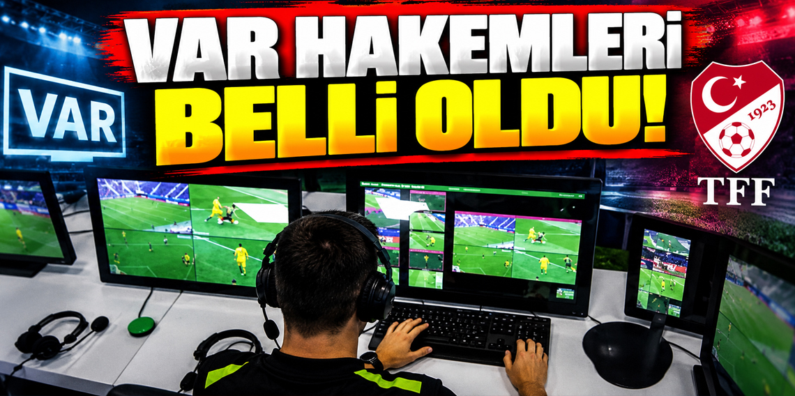 Trabzonspor - Beşiktaş derbisinin VAR hakemi belli oldu mu?