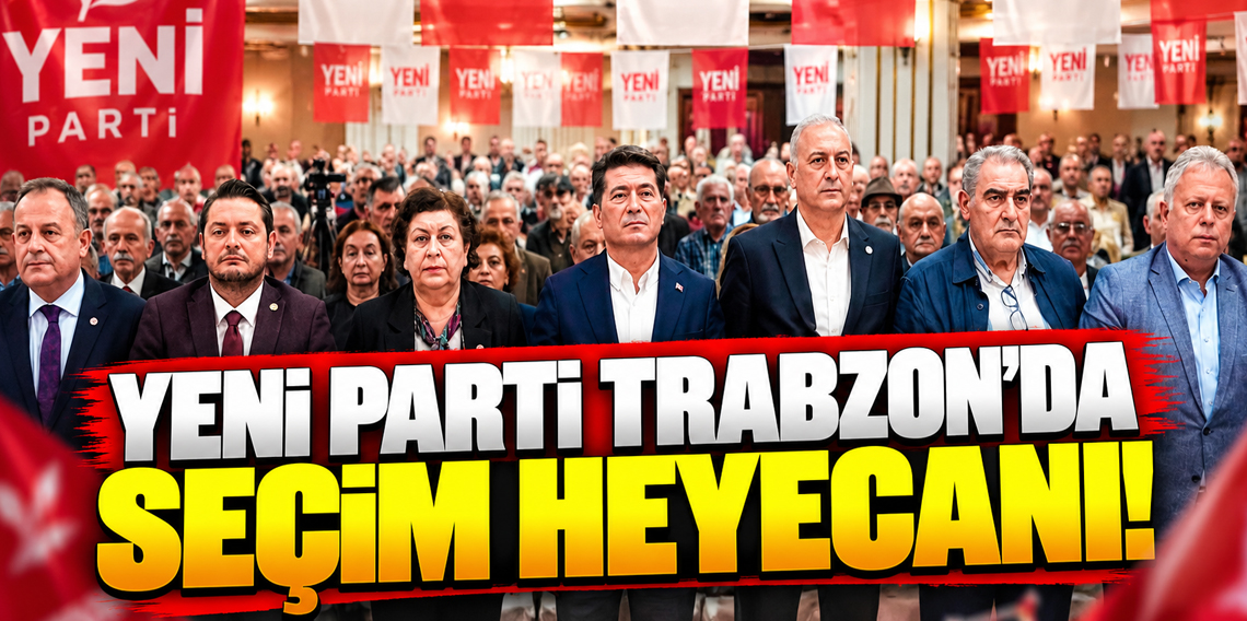 Yeni Parti Trabzon’da ön seçim heyecanı!