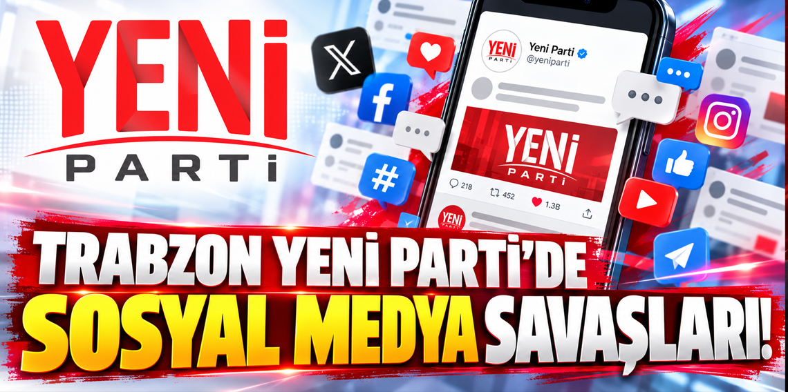 Trabzon Yeni Parti’de sosyal medya tartışması! Ön seçim öncesi dikkat çeken mesajlar