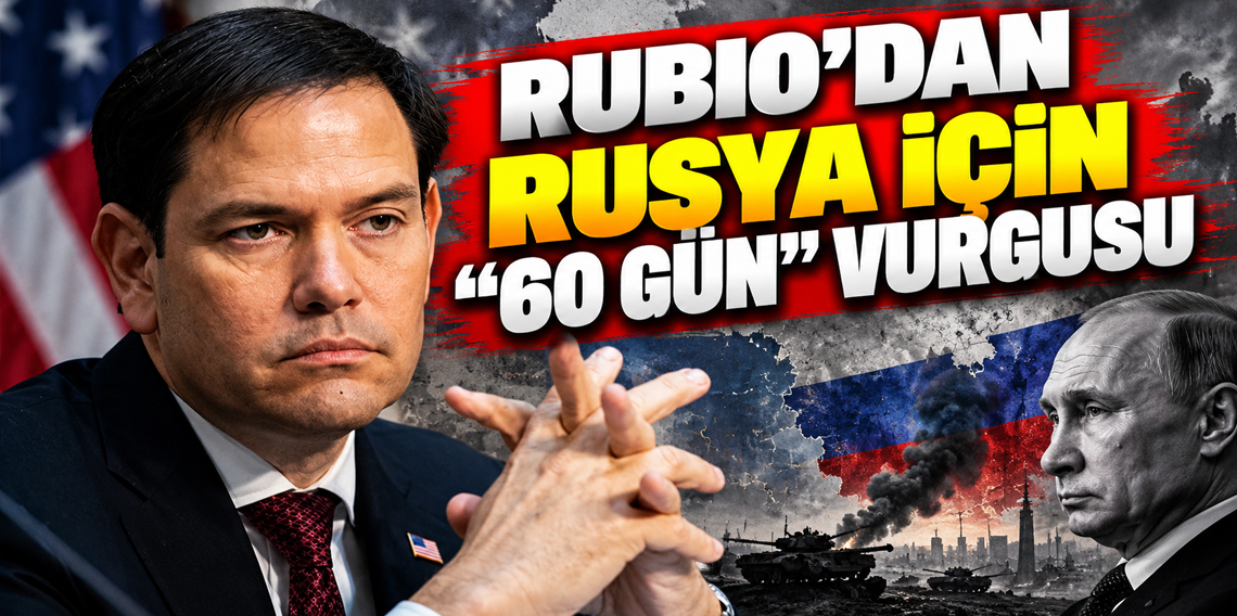 ABD Dışişleri Bakanı Rubio’dan Rusya yaptırımları için 