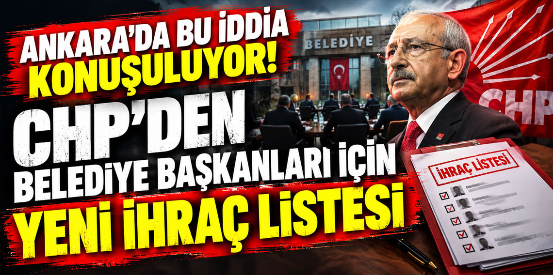 Ankara'da bu iddia konuşuluyor: CHP'den belediye başkanları için yeni ihraç listesi