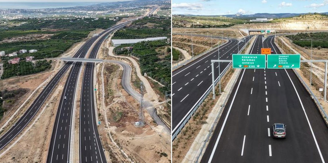 Gece yarısı açıldı! 2,5 saatlik yol 18 dakikaya düştü!