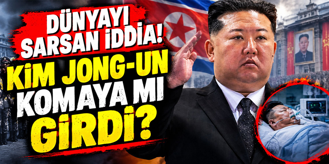 Dünyayı sarsan iddia! Kim Jong-un komaya mı girdi?