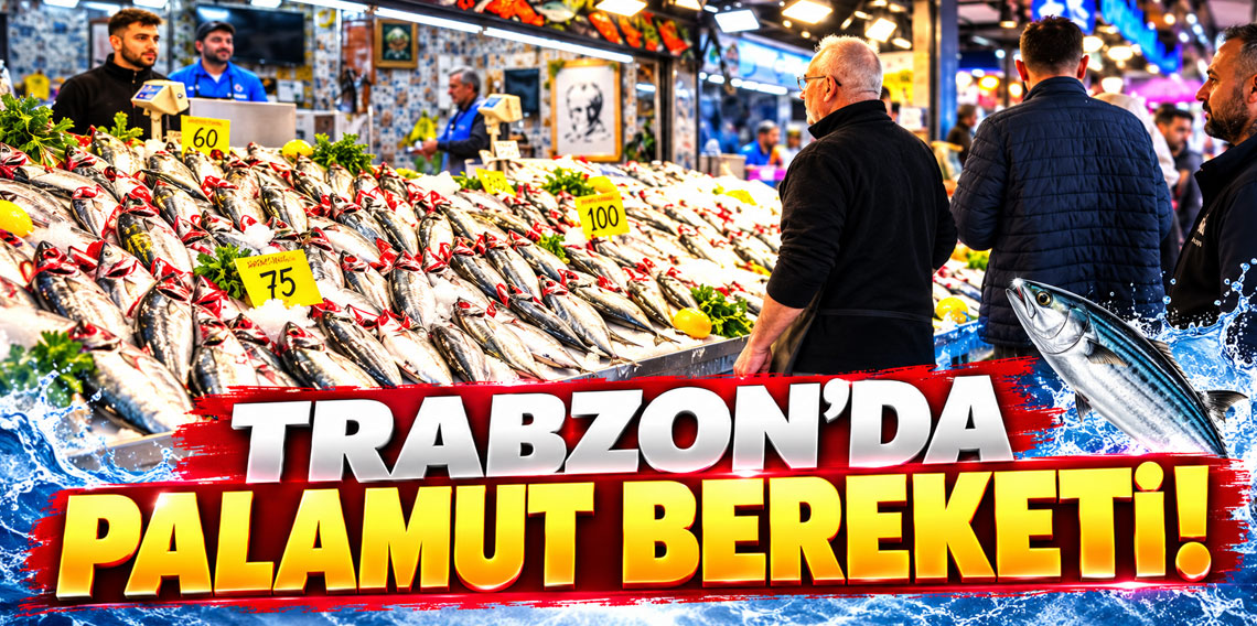Trabzon'da Ağlar Palamut ile Doldu Taştı