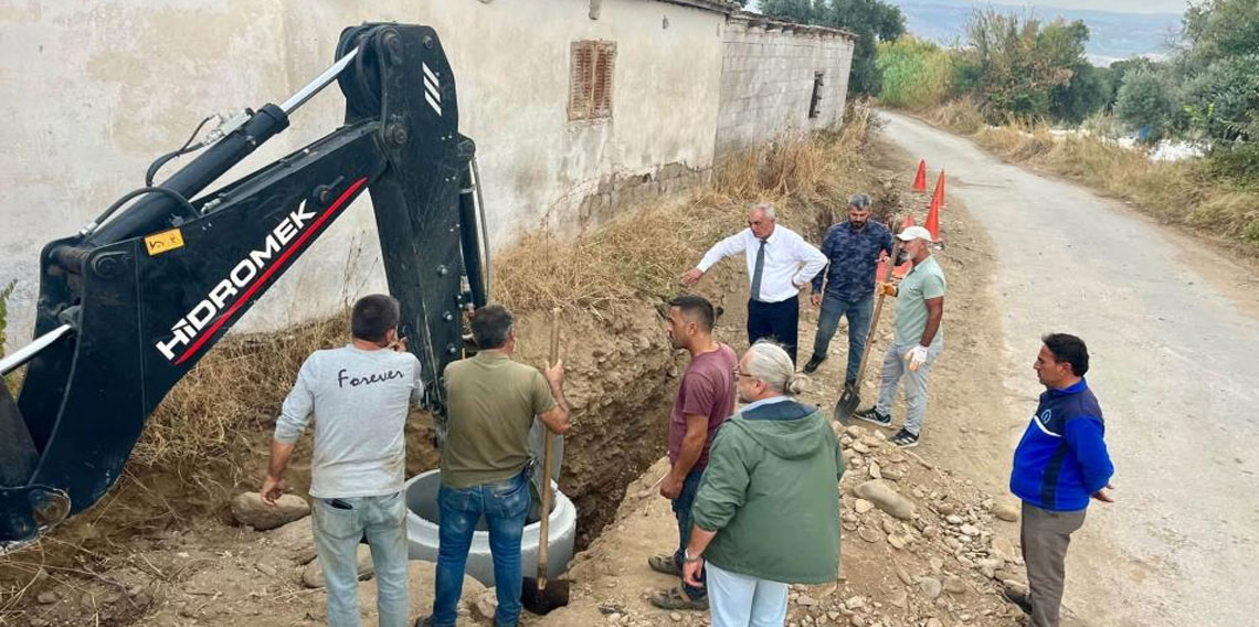 Başkan Yıldırımkaya çalışmaları yerinde takip ediyor