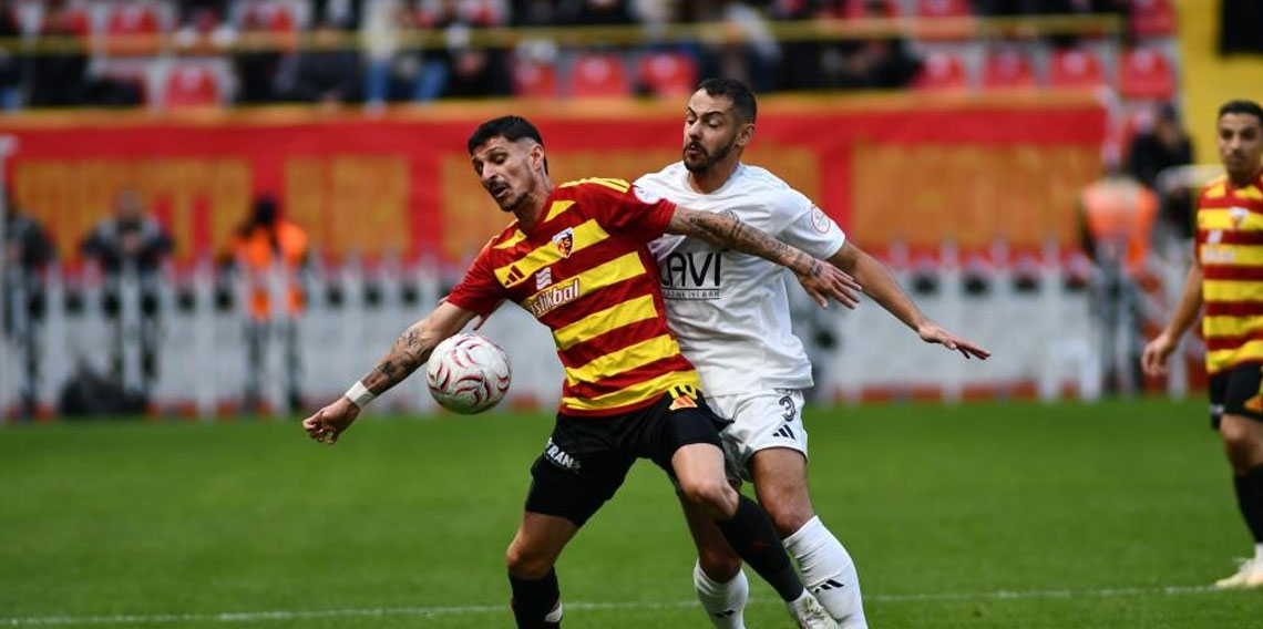 Kayserispor 5 hafta sonra puan kaybetti