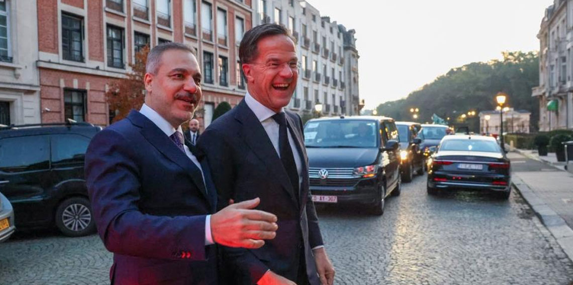 Bakan Fidan, NATO Genel Sekreteri Rutte ile görüştü