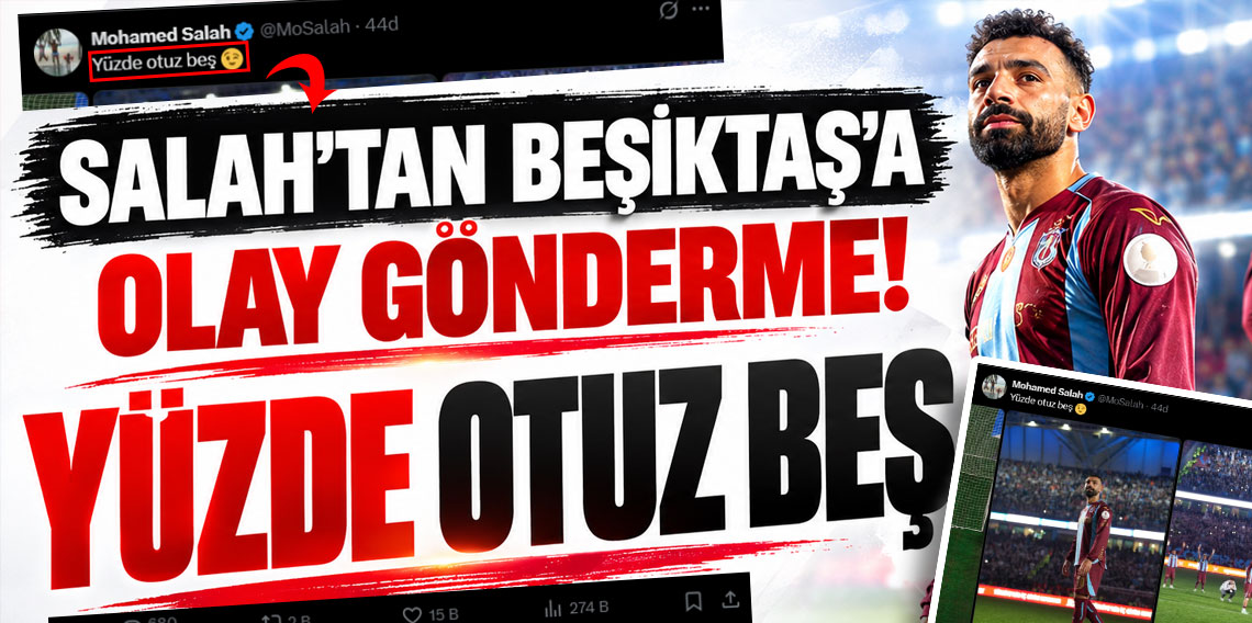 Salah'tan Beşiktaş'a olay gönderme!