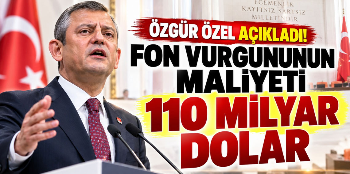 Özgür Özel, fon skandalının maliyetini açıkladı! 