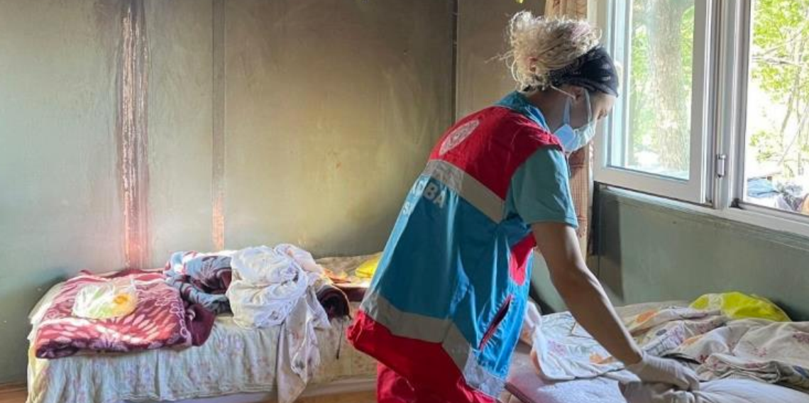 Çarşamba'da 160 vatandaşa evde bakım hizmeti