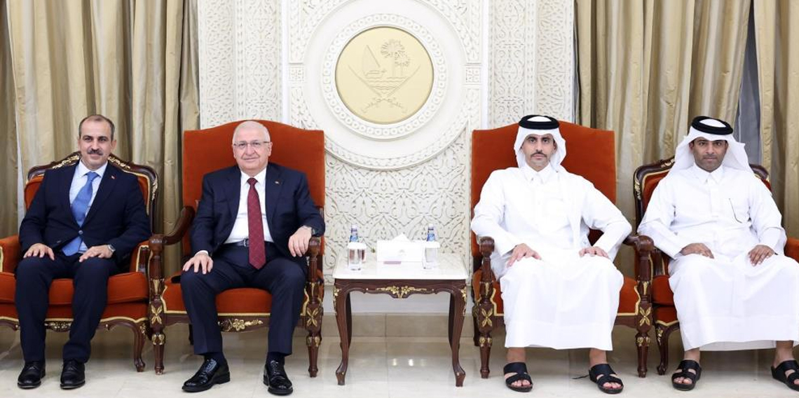 Bakan Güler, Katar’a resmi ziyarette bulundu