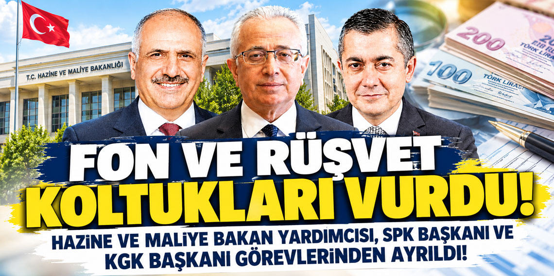Fon ve rüşvet koltukları vurdu!